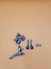 Schaltwerk Set Shimano Dura Ace RD-7401 7 Fach speed Schalthebel Umwerfer Anlöt