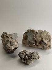 🔥3x Goshenit Aquamarin mit