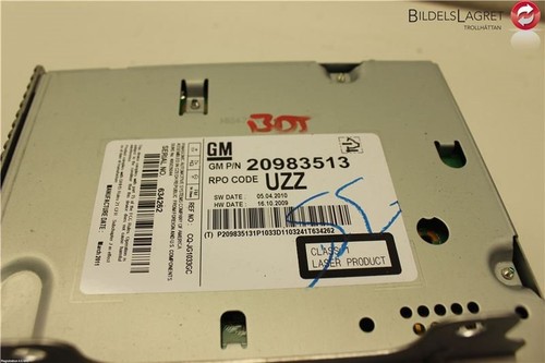 Radio opel astra j - cd,