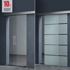 Glasschiebetür komplettset