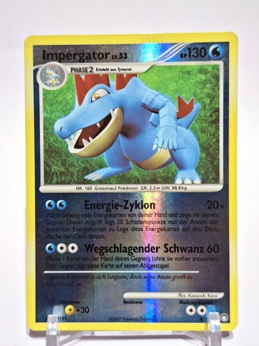 Pokemon karte impergator - karte, 8/123