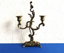 Messing Kerzenhalter 2 flammig