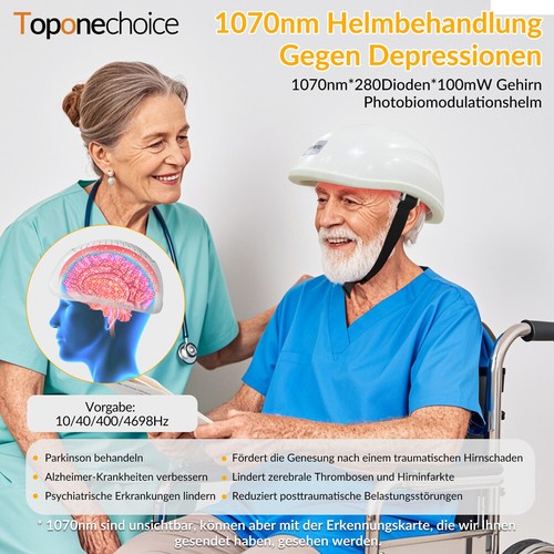 1070nm parkinson depression - 1070nm,