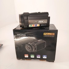 Camcorder 4K VideoKamera UHD 48MP WiFi IR Nachtsicht Vlogging Kamera 16X Upgrade