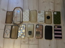 14 Stück Handy Hülle für iPhone 11  Kamera Schutz Silikon Case i Ring 