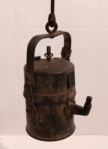 Alte originale grubenlampe - alte,
