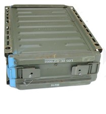 Bundeswehr Kiste Munitionskiste aus Metall mit dichtung KIMU DM 40035 A1