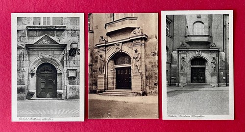 Döbeln um 1930 rathaus - x,