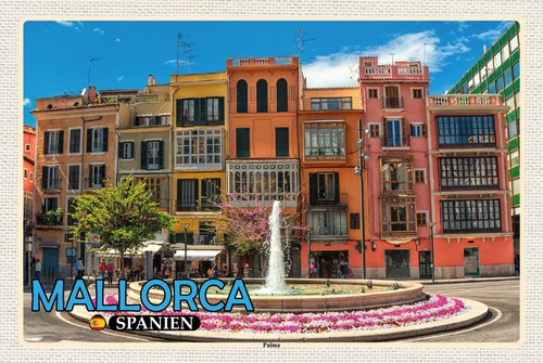 Blechschild 20x30 mallorca - blechschild,
