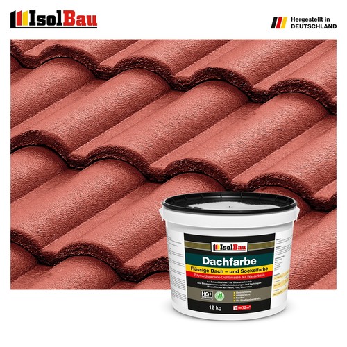 Dachfarbe rustikalrot kg - dachfarbe, 12
