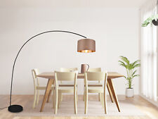Bogenlampen Designklassiker große Ausladung Stehlampen gebogen für über Esstisch
