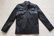 Herren Kunstleder Jacke (PU +