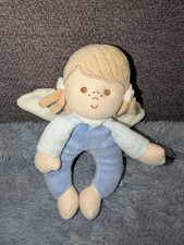 STERNTALER GREIFLING  BLAU PUPPE STOFFPUPPE ENGEL SCHUTZENGEL MÄDCHEN FIGUR