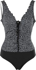 ♛♛Neuer SUNFLAIR Badeanzug schw.-weiß 44 B/C NP120€♛♛