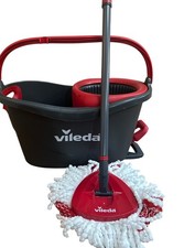 Vileda TURBO Microfibre 2in1 Box Wischmopp und Eimer-Set 2xMikrofaser-Wischkopf