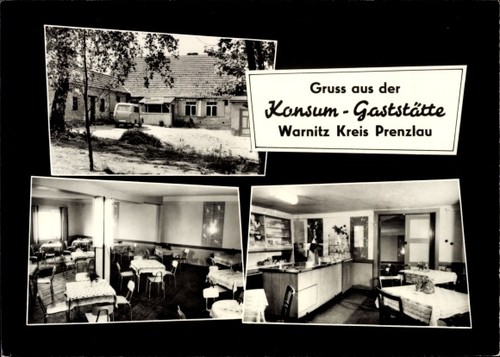 Warnitz der uckermark - ak,