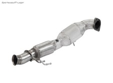 HJS Edelstahl Ø76mm Sport-Frontpipe mit Kat Ford Focus 3 RS 2.3l Ecoboost