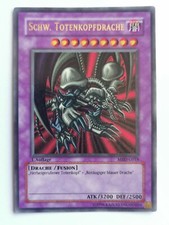 Yu-Gi-Oh! Schw. Totenkopfdrache MRD-G018 ULRA RARE 1. Auflage NEAR MINT