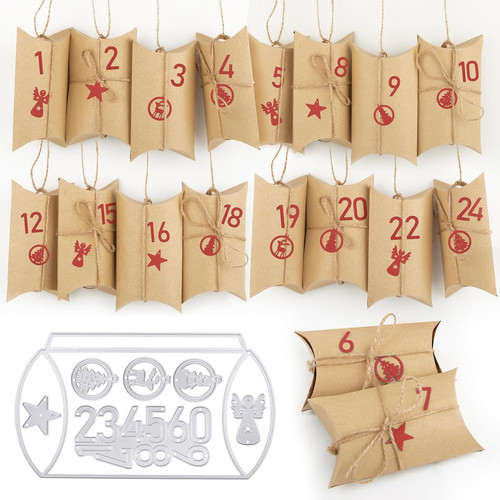 Stanzschablone weihnachten box - stanzschablone,