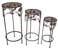 Hocker Set 3tlg. Gartendeko