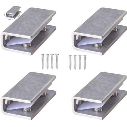 Glashalter edelstahl 12mm - glashalter, 8-12mm