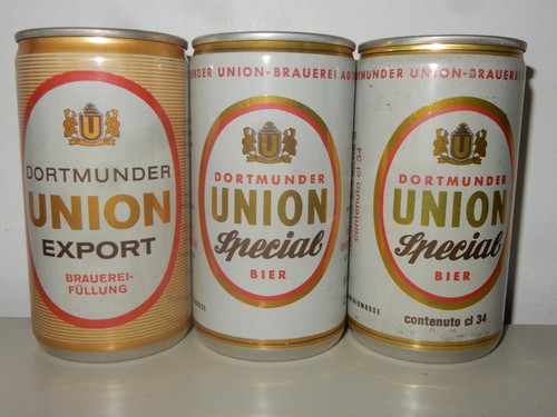 Dortmunder union bierdosen - dortmunder,