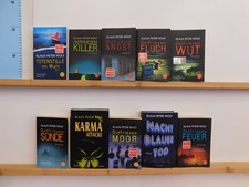 Klaus Peter Wolf 10 Bücher Krimi Friesenkrimi Kriminalromane