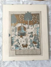 Persische Miniatur Kaika'us &