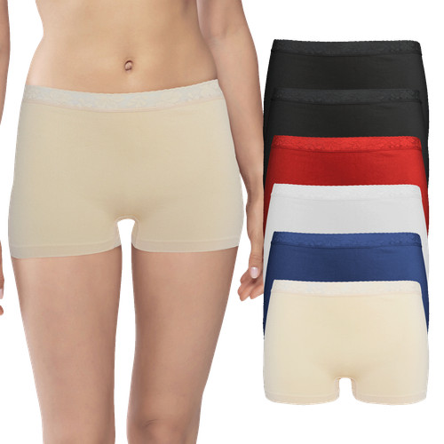 Damen microfaser boxershorts - microfaser,