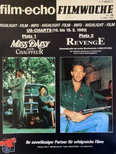film-echo Filmwoche Nr. 10 1990 Miss Daisy Revenge US-Film-Charts 1990 Kino