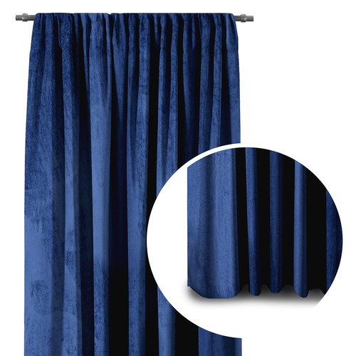 Vorhang samt dekoschal velvet - samt,