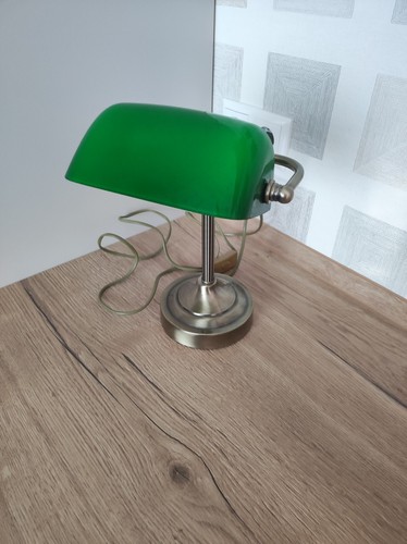 Klassische retro bankierlampe - klassische,