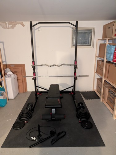 Homegym hantelbank stangen - homegym,