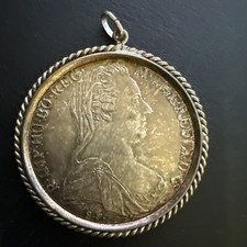 Silber Österreich Maria Theresia Thaler 1780 ARCHID AVST DUX BURG COTYR 1780