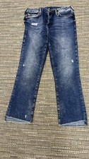 True Religion Jeans Damen Neu, Bootcut, Schlag, Blau, Neu, Stretch, Cotton, 32, 