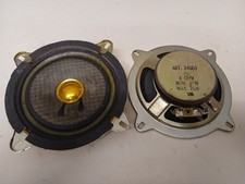 2 Stück flache Lautsprecher 13cm x 4cm 4Ω 10/20 Watt 