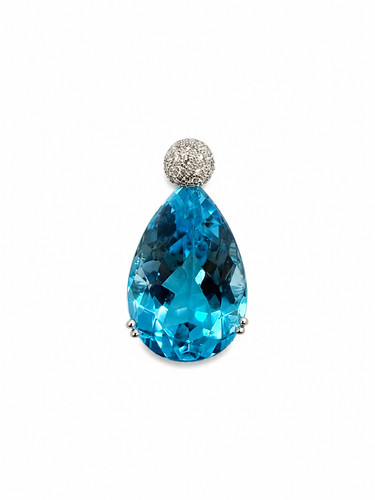 Rüschenbeck anhänger blauer - anhänger,