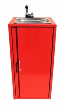 Mobiles Waschbecken Edelstahl