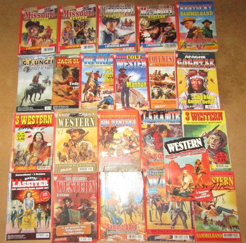Western romane um 20 - romane,,
