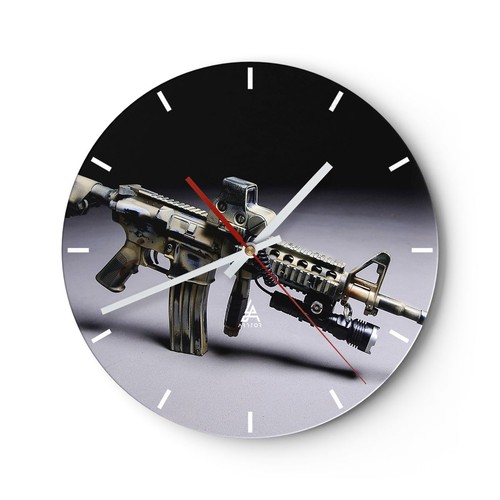 Modern wanduhr 40x40cm - wanduhr, rund