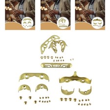 Saxophon Reparaturset Sax Reparatur Kit Metall Ersatzteile Schrauben Zubehör