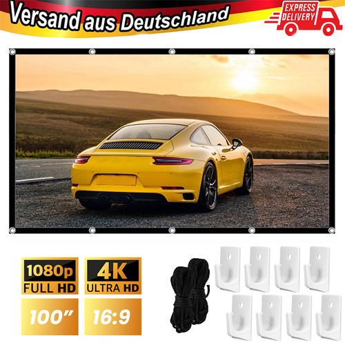100 beamer leinwand - 100",