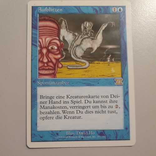 Mtg aufblitzen deutsch - aufblitzen,