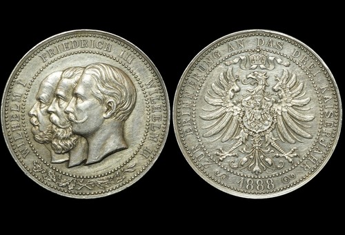 Preussen medaille 1888 - medaille,