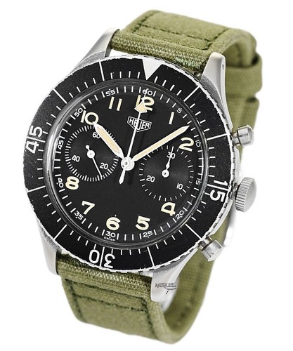Heuer bundeswehr chronograph - bundeswehr,