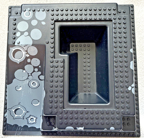 Lego system plate - system, 3d