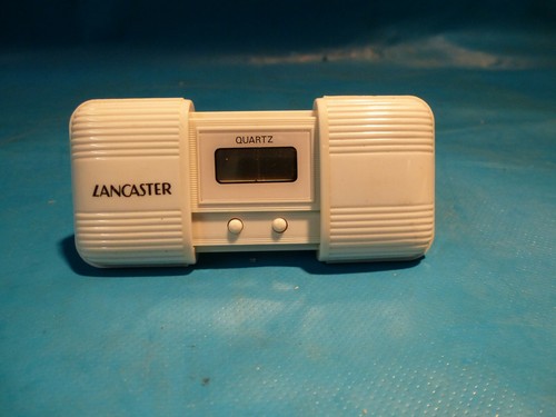 Lancaster werbung uhr - lancaster, werbung,