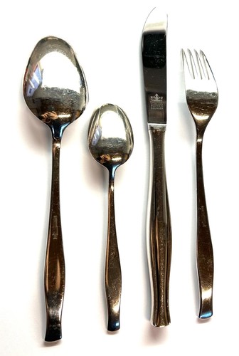 Besteck versilbert für - , 6
