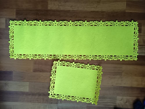 Filztischläufer tischdecke - filztischläufer,