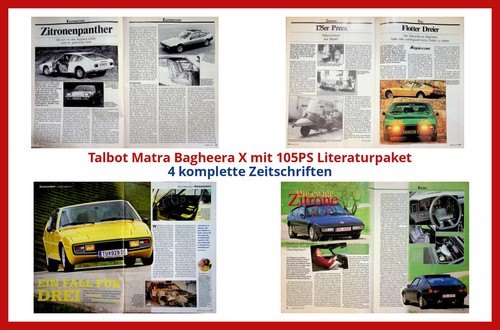Talbot matra bagheera - talbot,